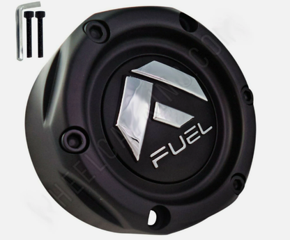 Fuel Offroad Wheels Flat Black Custom Wheel Center Cap Caps # 1003-42MB (4 CAPS)