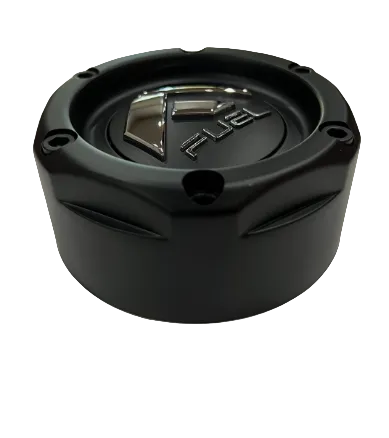 Fuel 1003-42MB Flat Black Wheel Center Caps – Set of 4