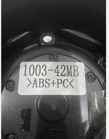 Fuel Offroad Wheels Flat Black Custom Wheel Center Cap Caps # 1003-42MB (4 CAPS)
