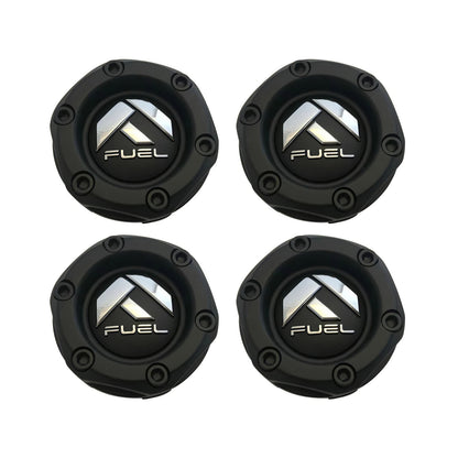 Fuel Wheels Flat Black Custom Wheel Center Cap # 1003-44B (4 CAPS) NEW!