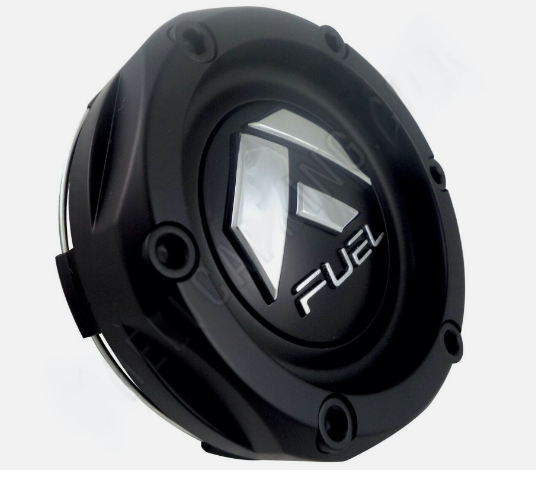 Fuel Wheels Flat Black Custom Wheel Center Cap # 1003-44B NEW! (1 CAP)