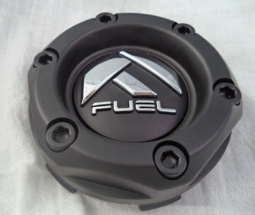 Fuel Wheels Flat Black Custom Wheel Center Cap # 1003-44B NEW! (1 CAP)