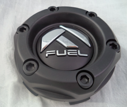 Fuel Wheels Flat Black Custom Wheel Center Cap # 1003-44B NEW! (1 CAP)