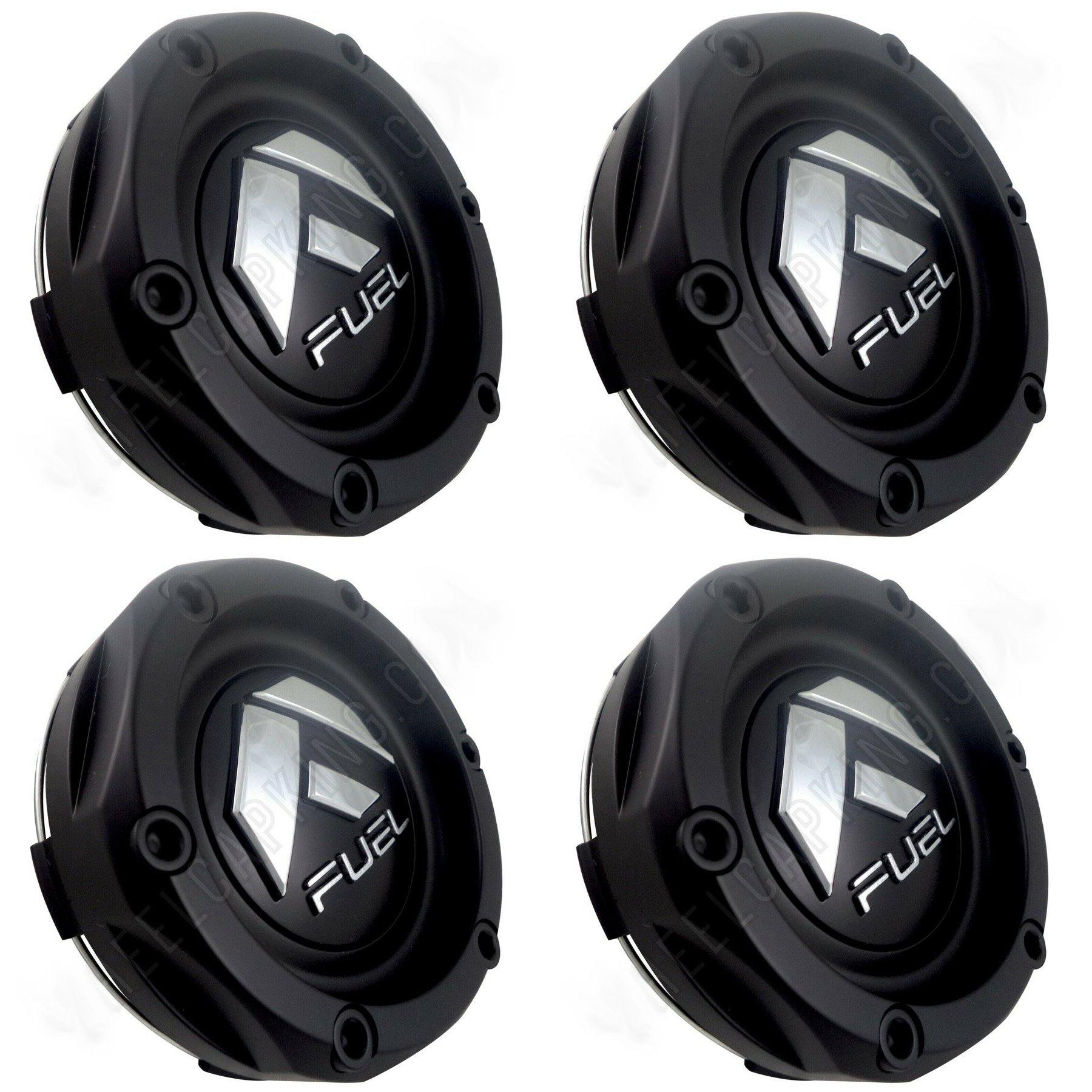 Fuel Offroad Wheels Flat Black Custom Wheel Center Cap # 1003-46B (4 CAPS) NEW!