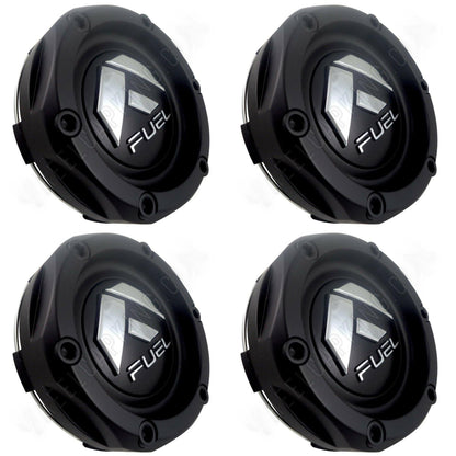 Fuel Offroad Wheels Flat Black Custom Wheel Center Cap # 1003-46B (4 CAPS) NEW!