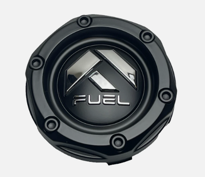 Fuel Matte Black Snap In Wheel Center Cap 1003-46MB 1(Pc)