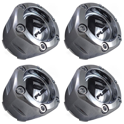 Fuel Offroad Wheels Chrome Custom Wheel Center Cap Caps # 1003-47 (4 CAPS) NEW