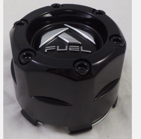 Fuel Wheels Gloss Black Custom Wheel Center Cap Caps # 1003-47GB NEW! (4Pcs)