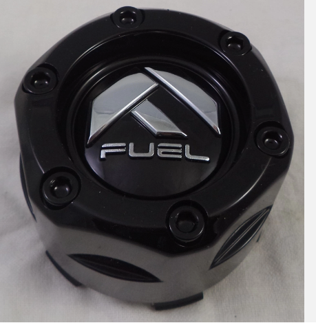 Fuel Wheels Gloss Black Custom Wheel Center Cap Caps # 1003-47GB NEW! (4Pcs)