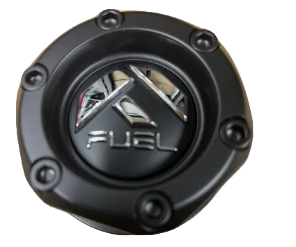Fuel 1003-47MB Matte Black Snap-In Wheel Center Caps – Set of 4