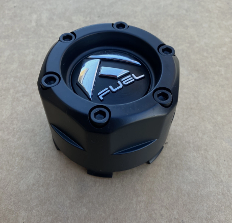 Fuel 1003-47MB Matte Black Snap-In Wheel Center Caps – Set of 4