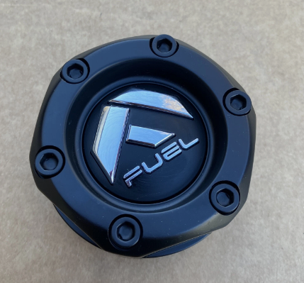 Fuel 1003-47MB Matte Black Snap-In Wheel Center Caps – Set of 4