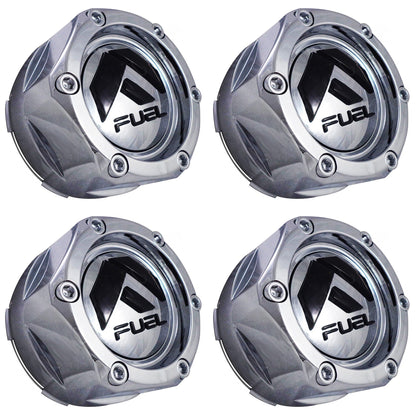 Fuel Offroad Wheels Chrome Custom Wheel Center Cap Caps # 1003-48 (4 CAPS)