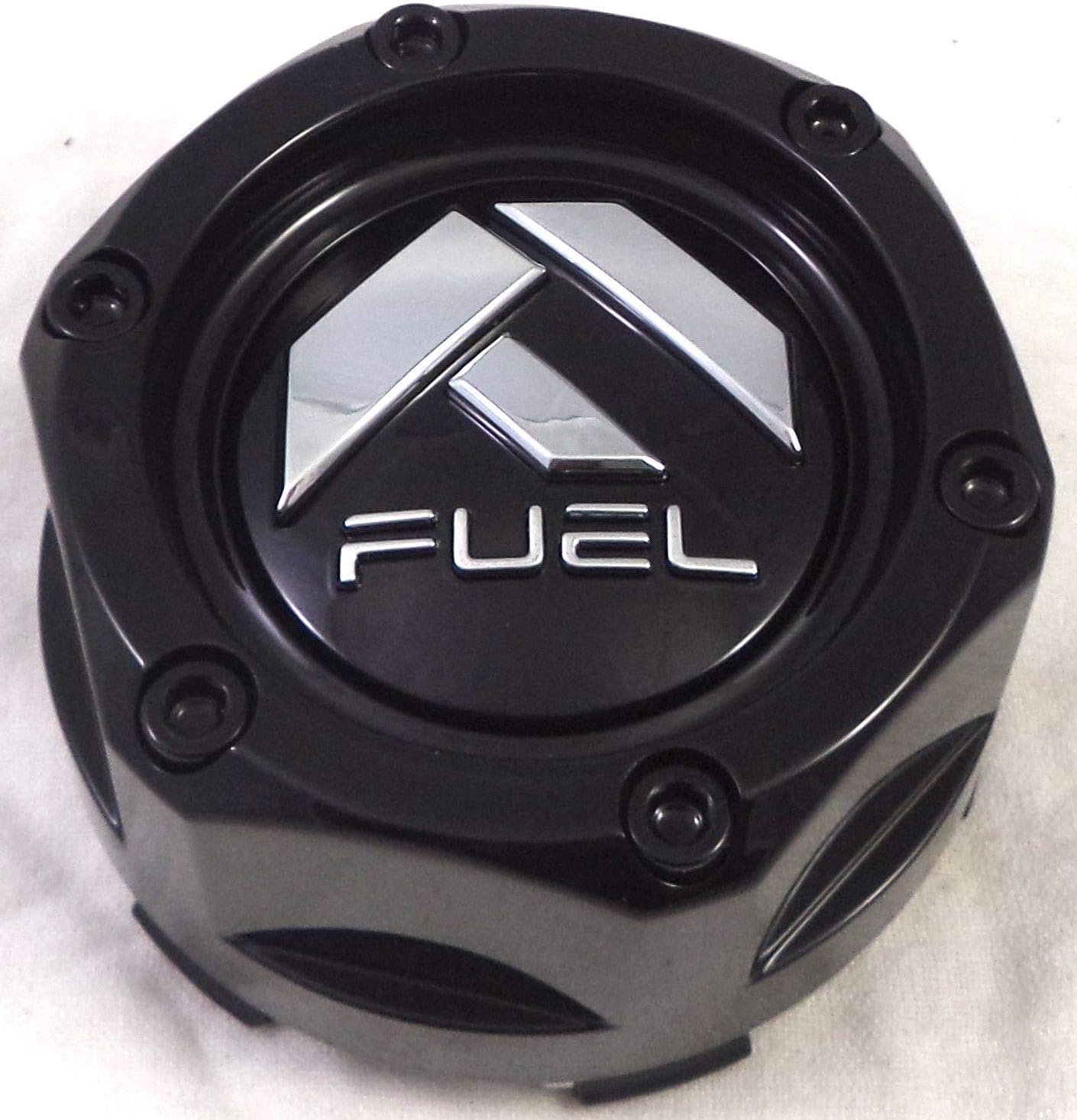 Fuel Wheels Gloss Black Wheel Center Cap # 1003-48b (1Pc)