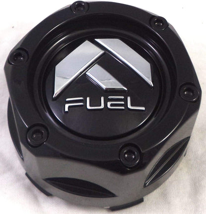 Fuel Wheels Gloss Black Wheel Center Cap # 1003-48b (1Pc)