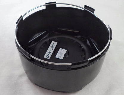 Fuel Wheel Center Cap Gloss Black 1003-49MB NEW (4Pcs)