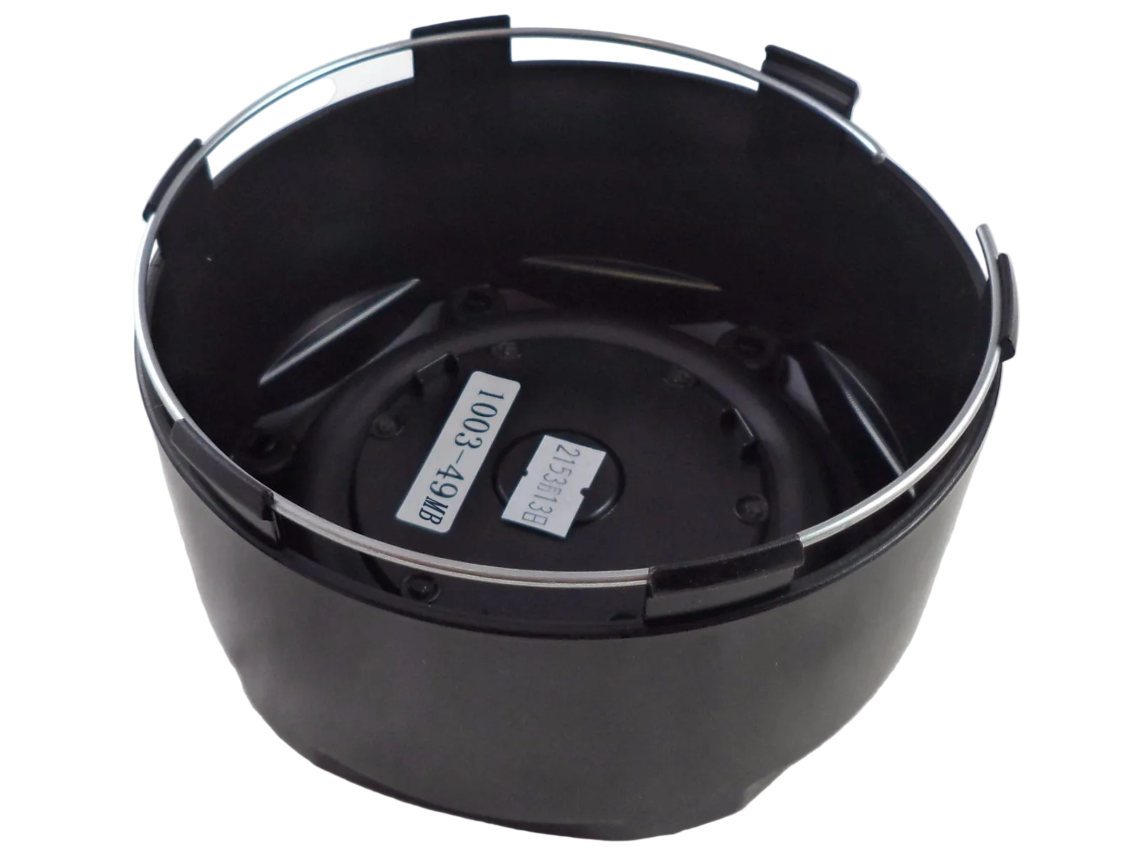 FUEL 1003-49MB wheel center cap back and mounting tabs