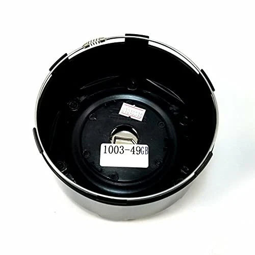 Back mounting view of Fuel 1003-49GB wheel center cap