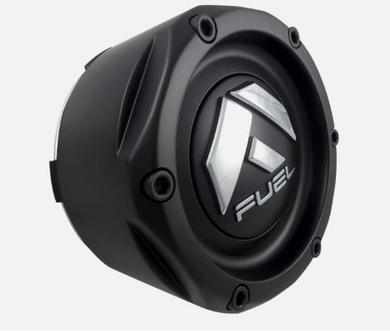 Fuel Wheel Center Cap Gloss Black 1003-49MB NEW (4Pcs)