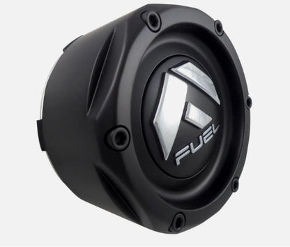 Fuel Wheel Center Cap Gloss Black 1003-49MB NEW (4Pcs)