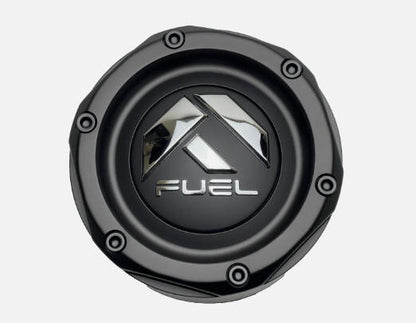 Fuel Wheel Center Cap Gloss Black 1003-49MB NEW (4Pcs)