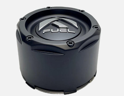 Fuel Wheel Center Cap Gloss Black 1003-49MB NEW (4Pcs)