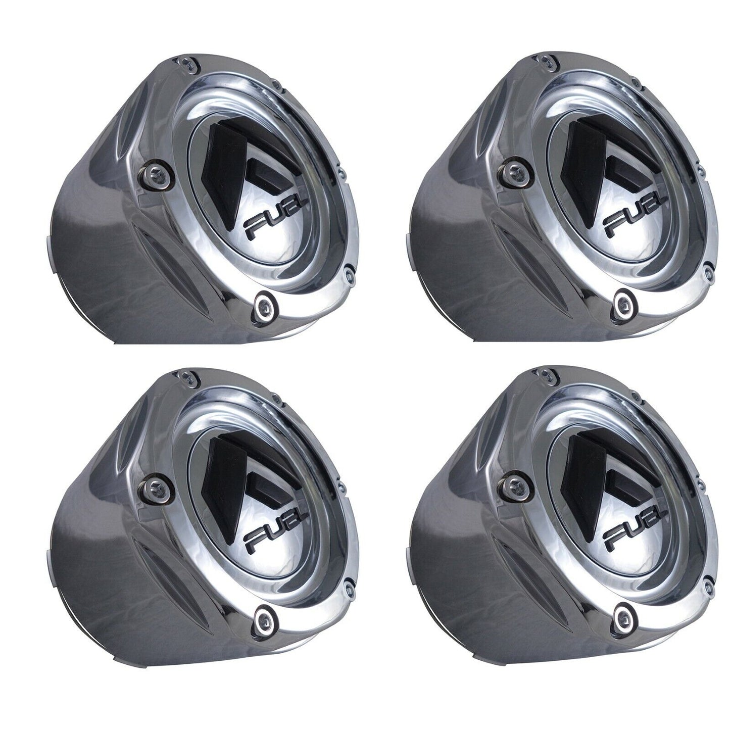 Fuel Offroad Wheels Chrome Custom Wheel Center Cap Caps # 1003-50 NEW (4 CAPS)