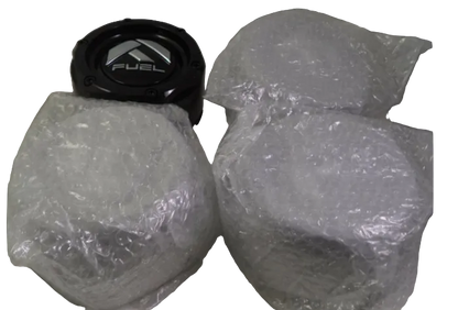 Set of four Fuel 1003-50SB gloss black wheel center caps