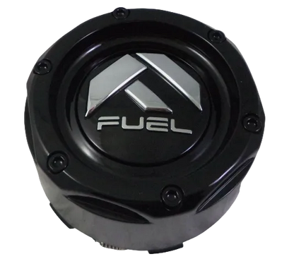 Fuel 1003-50SB gloss black wheel center cap detail