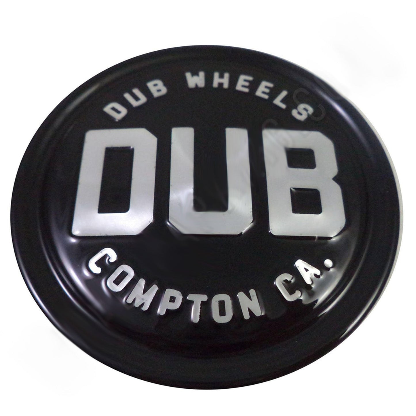 DUB Wheels Compton Gloss Black Custom Wheel Center Caps # 1003-95-04GB (4 Cap)