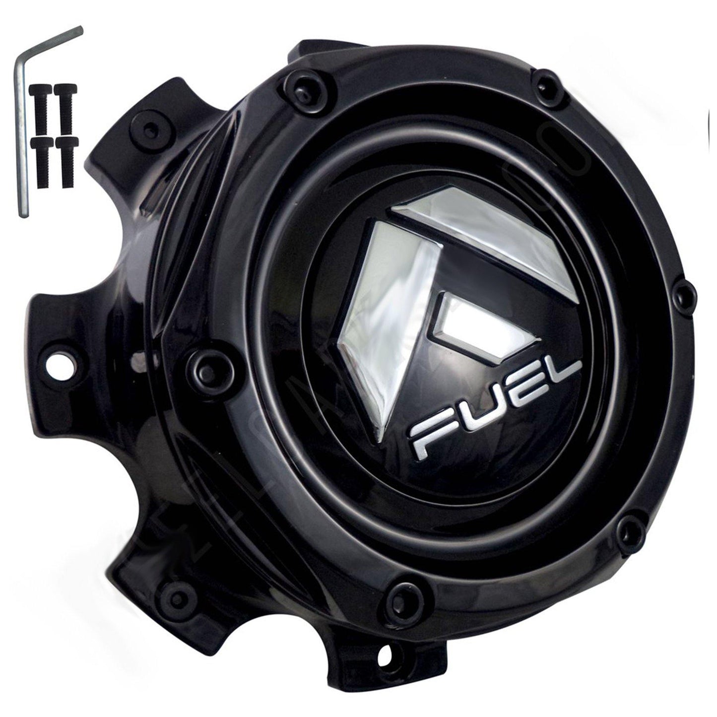 Fuel Offroad Wheels Gloss Black Custom Wheel Center Cap # 1004-08GB (1 CAP)
