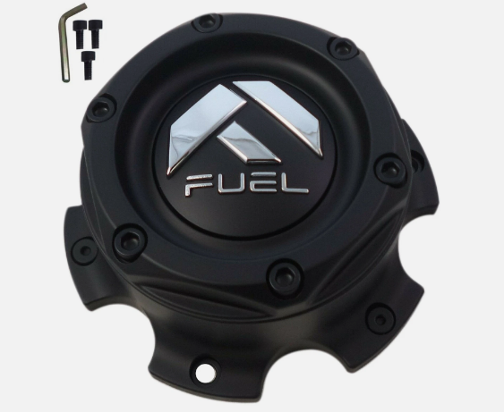 Fuel Wheels Flat Black Custom Center Cap Caps # 1004-27MB / 1004-26 NEW (1 CAP)