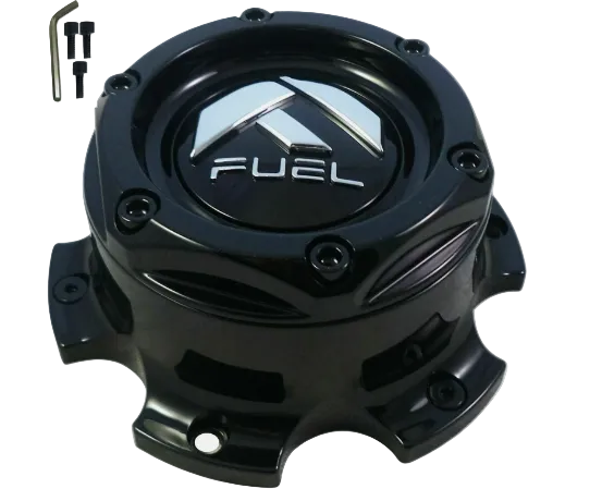 Fuel 1004-27GB SS029 gloss black 6-lug wheel center cap