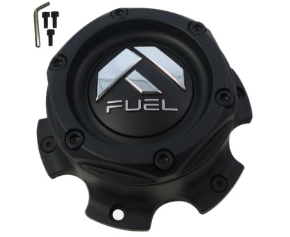 Fuel 1004-27MB 1004-26 flat black wheel center cap
