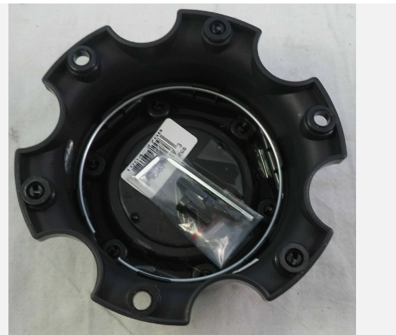 (1Pc) Fuel Gloss Black Wheel Center Cap 6 Lug Fuel Forge 1004-27 SS029 1004-27GB 65.5