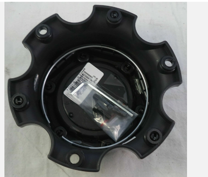 (1Pc) Fuel Gloss Black Wheel Center Cap 6 Lug Fuel Forge 1004-27 SS029 1004-27GB 65.5