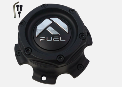 Fuel Wheels Flat Black Custom Center Cap Caps # 1004-27MB / 1004-26 NEW (1 CAP)