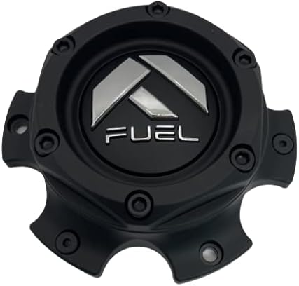 Fuel Off-Road 1004-37MB Fuel Black Wheel Center Cap, Chrome (1Pc)