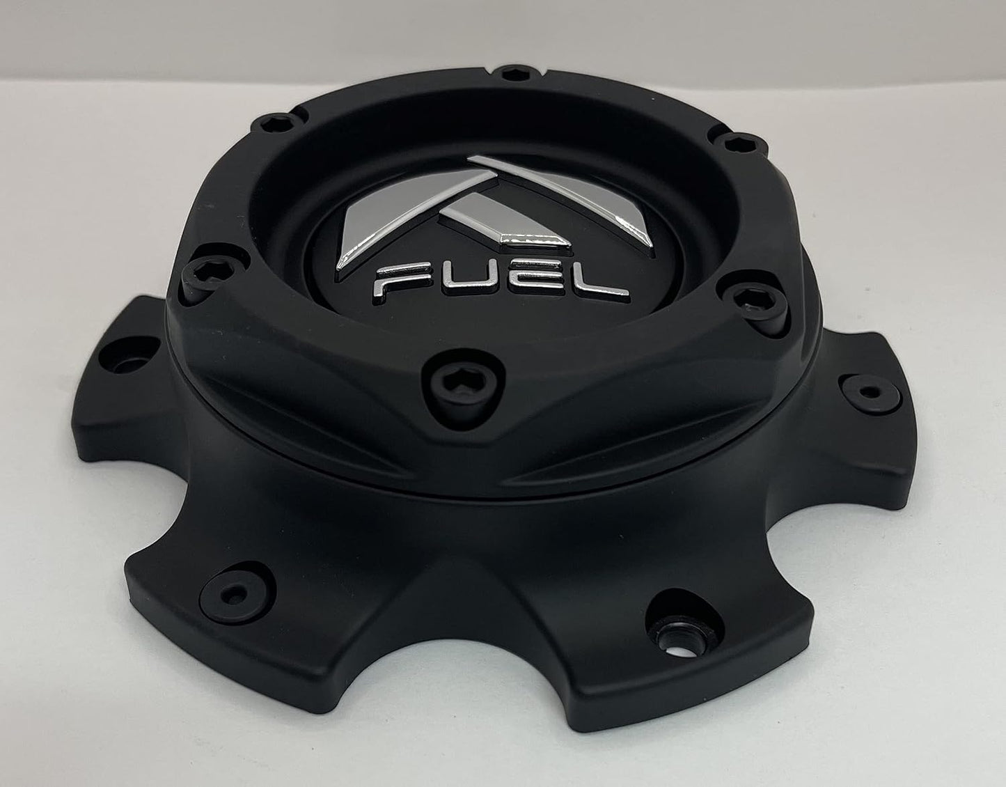Fuel Off-Road 1004-37MB Fuel Black Wheel Center Cap, Chrome (1Pc)