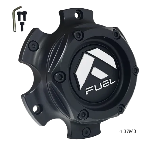 Fuel 1004-37MB Matte Black Wheel Center Cap – 1 Pc