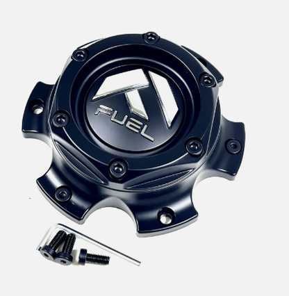 1004-37MB Fuel Wheel Center Cap | Premium Replacement for Fuel Wheels | Matte Black 1004-36