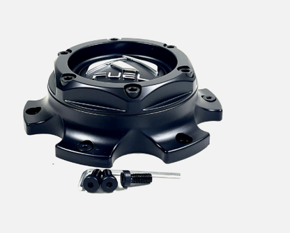 1004-37MB Fuel Wheel Center Cap | Premium Replacement for Fuel Wheels | Matte Black 1004-36
