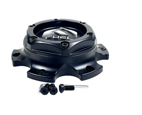 Side view of Fuel 1004-37MB wheel center cap
