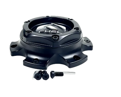 Side view of Fuel 1004-37MB wheel center cap