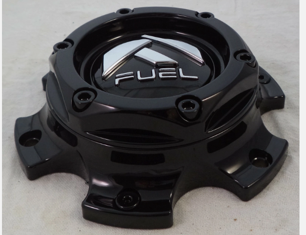 Fuel Wheels Gloss Black Center Cap # 1004-37GB / 1004-36 / 6x135 6x5.5 (1Pc)