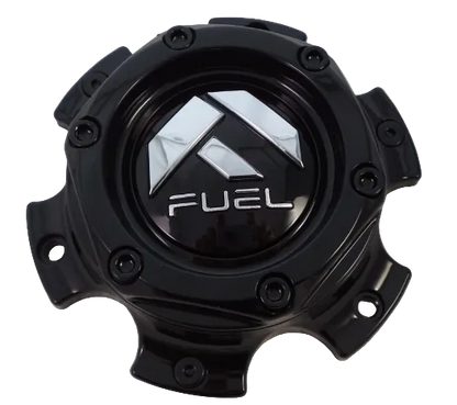 Fuel 1004-37GB 1004-36 gloss black wheel center cap detail
