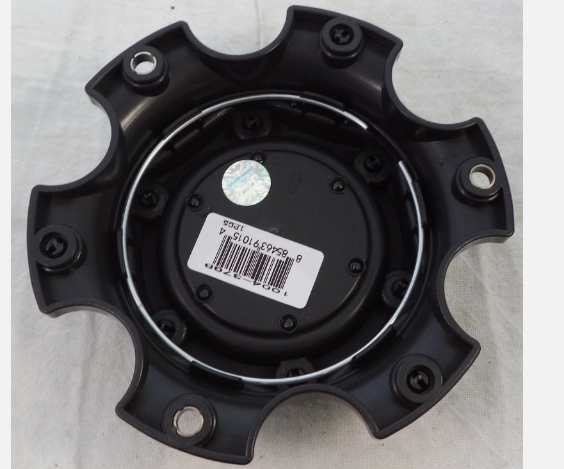Fuel Wheels Gloss Black Center Cap # 1004-37GB / 1004-36 / 6x135 6x5.5 (1Pc)