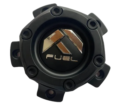 Fuel 1004-44MB 1004-39 matte black wheel center cap with bolts