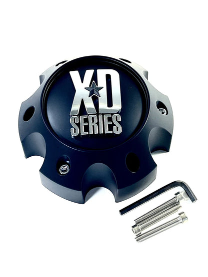 XD 1079L145 wheel center cap angled view