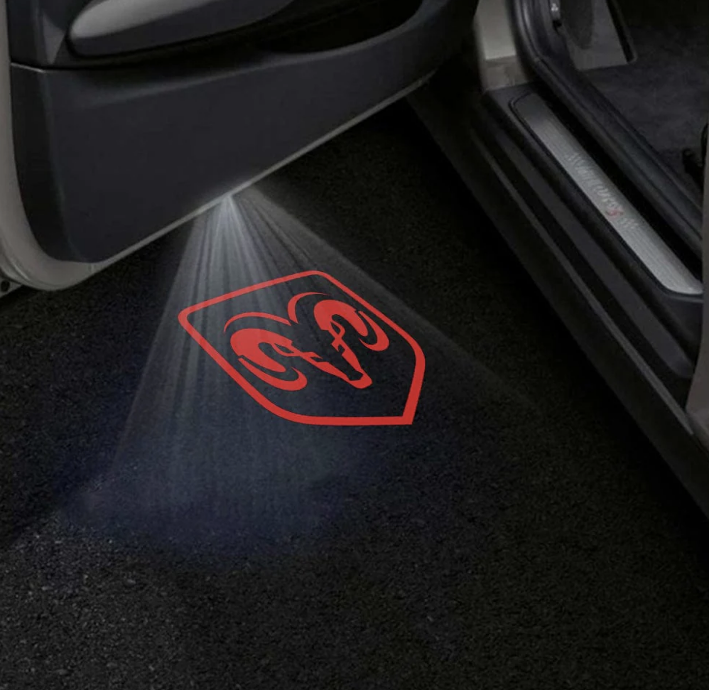 Dodge Challenger 3rd Gen Premium Door Puddle Lights Multiple Designs 2008-2023